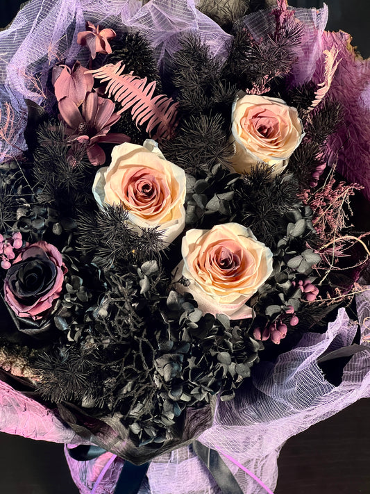 Deluxe Large Flower Bouquet - Forbidden Plums