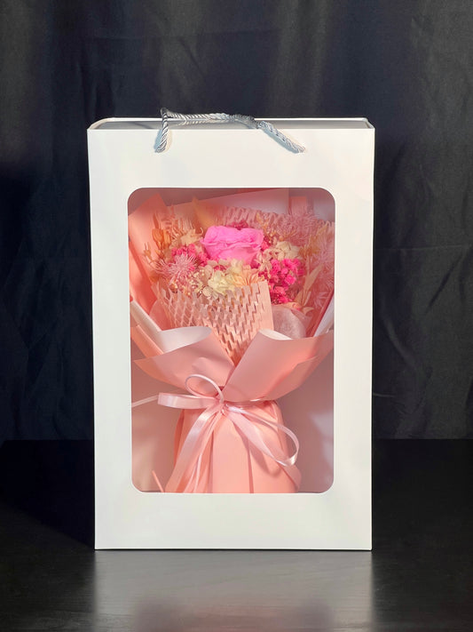 Small Flower Bouquet - Peach