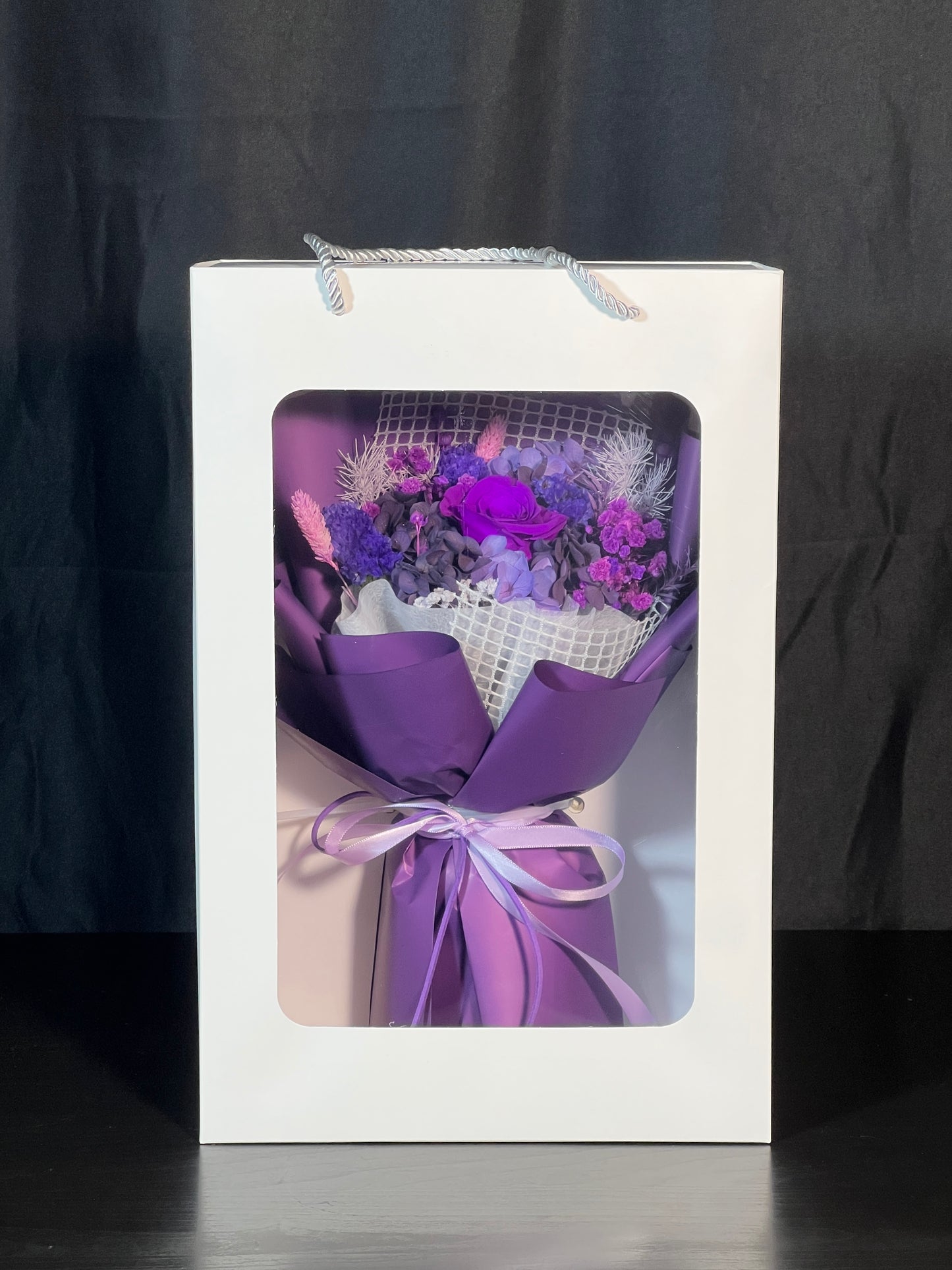 Small Flower Bouquet - Amethyst