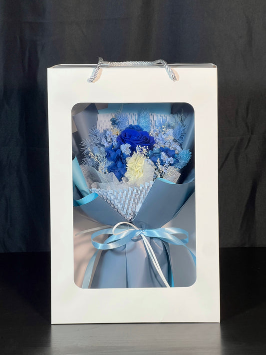 Small Flower Bouquet - Sapphire