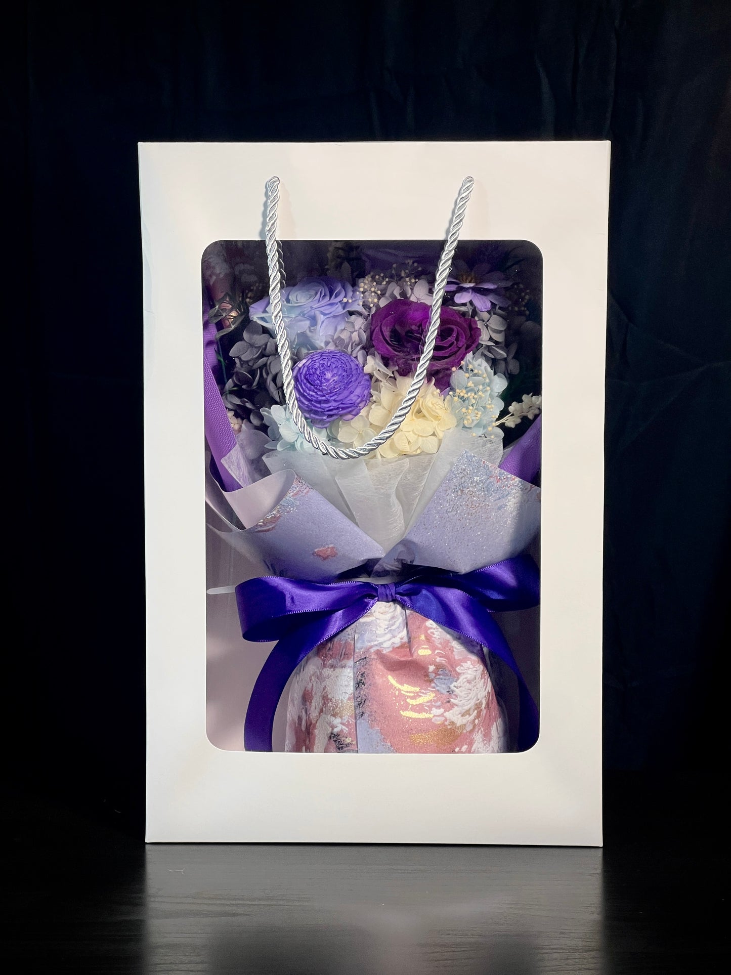 Medium Flower Bouquet - Purple Fantasy