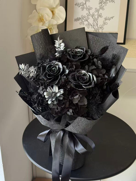 Medium Flower Bouquet - Mesmerising Abyss