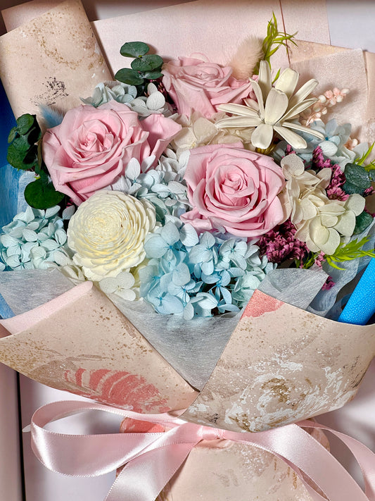 [NEW ARRIVALS] Medium Flower Bouquet - Swan Lake