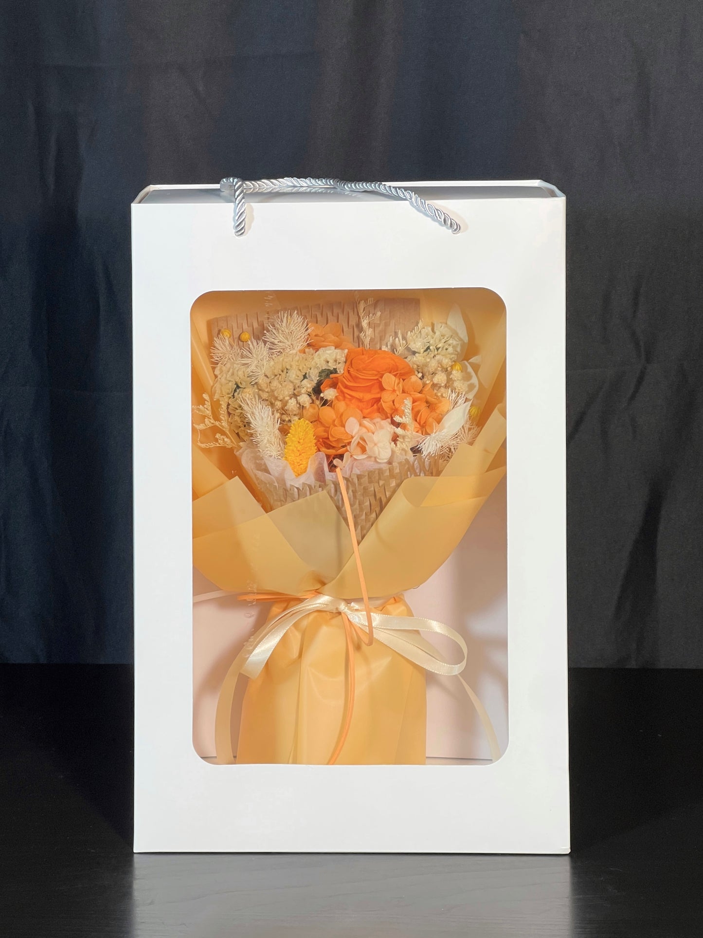 Small Flower Bouquet - Coral