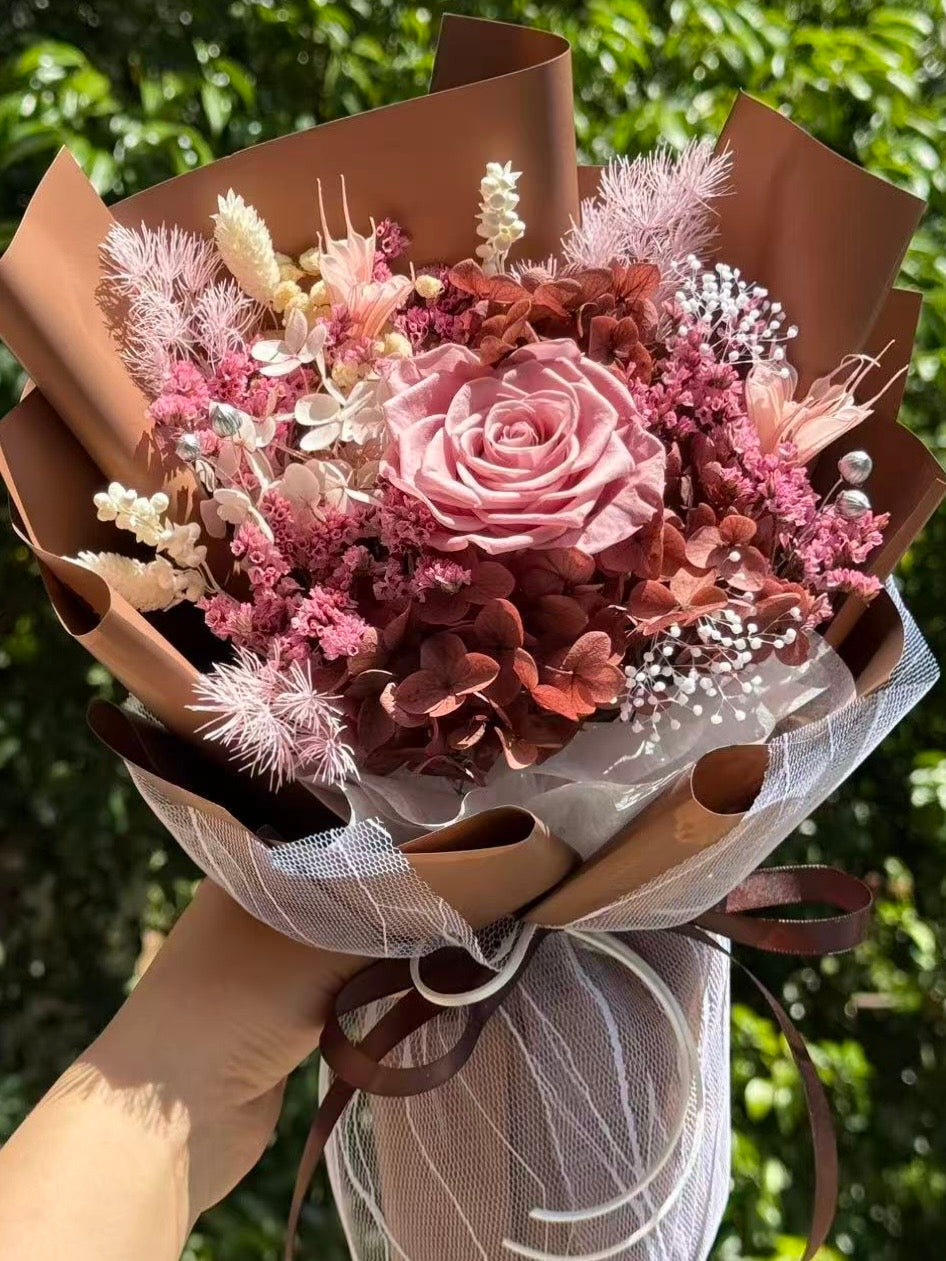 Small Flower Bouquet - Cinnamon