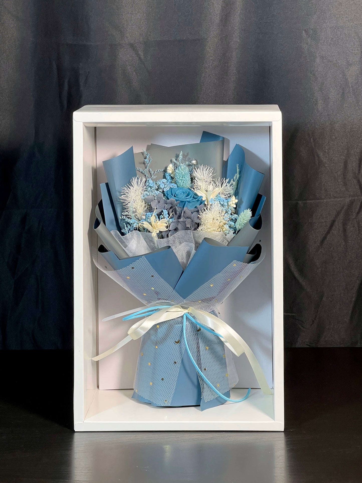 Small Flower Bouquet - Teal