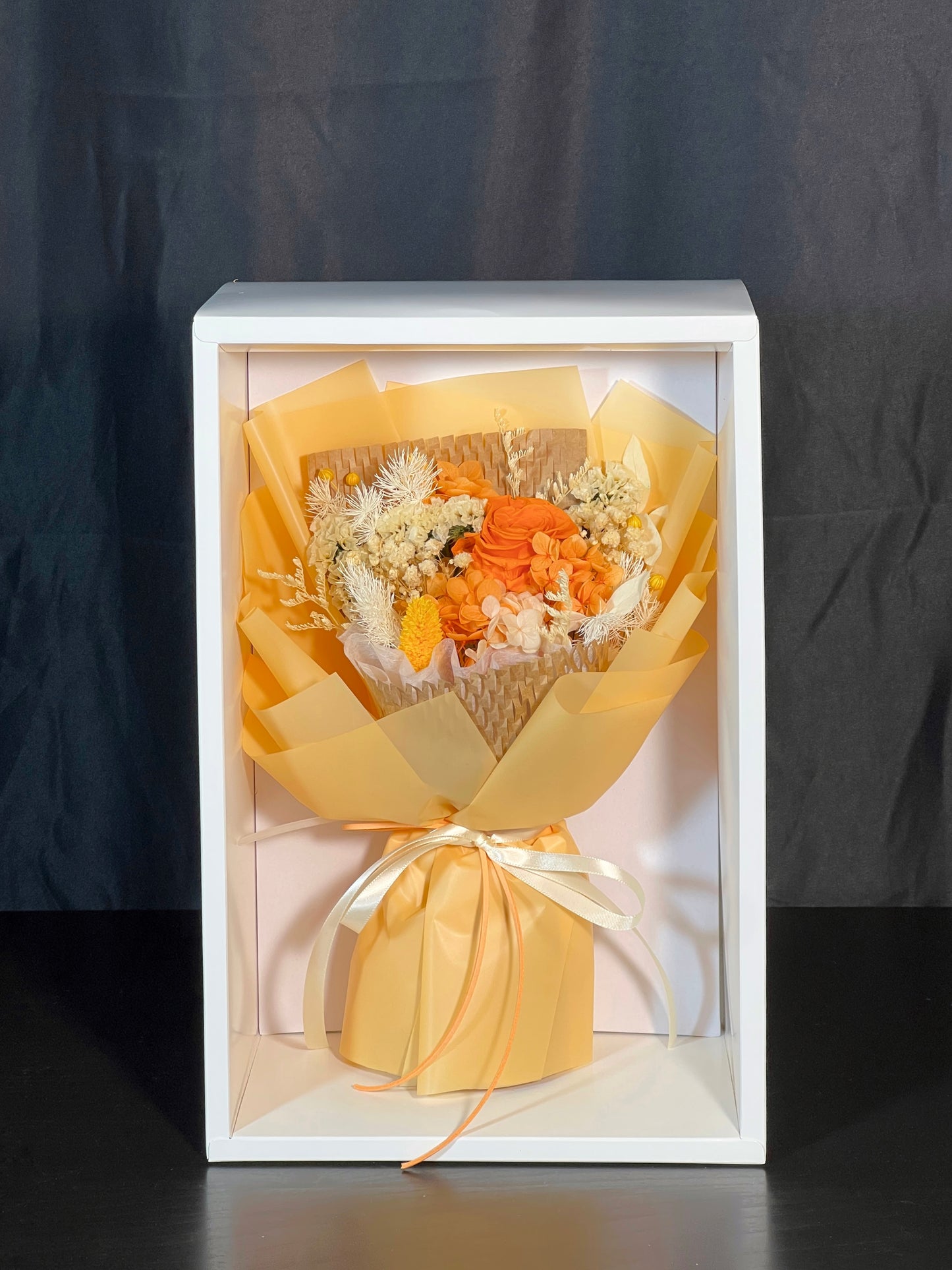 Small Flower Bouquet - Coral