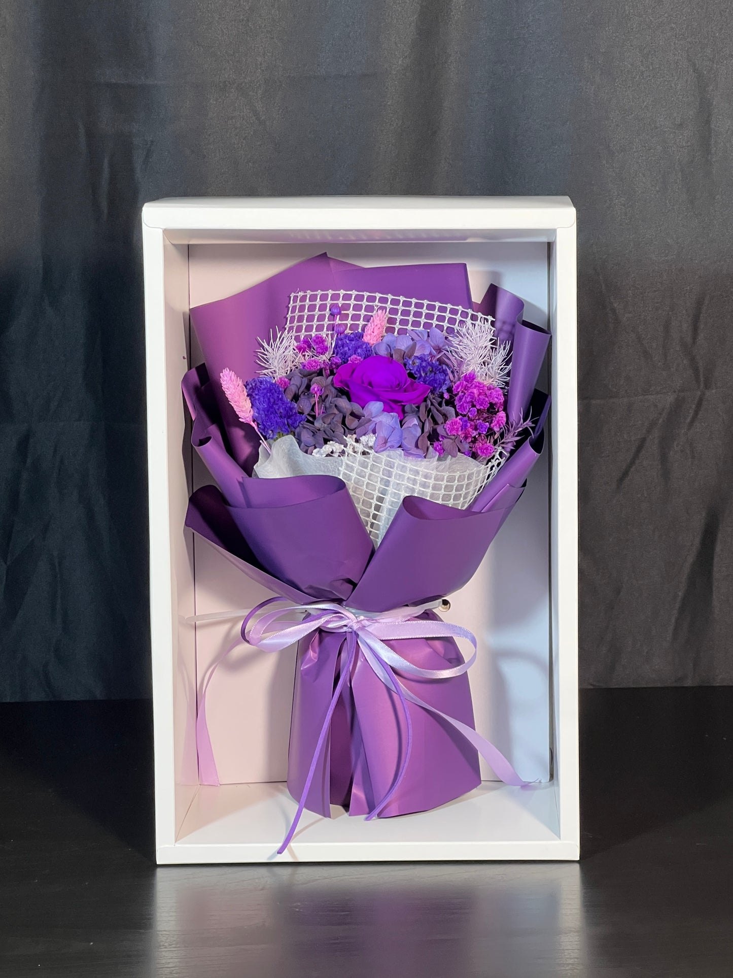 Small Flower Bouquet - Amethyst