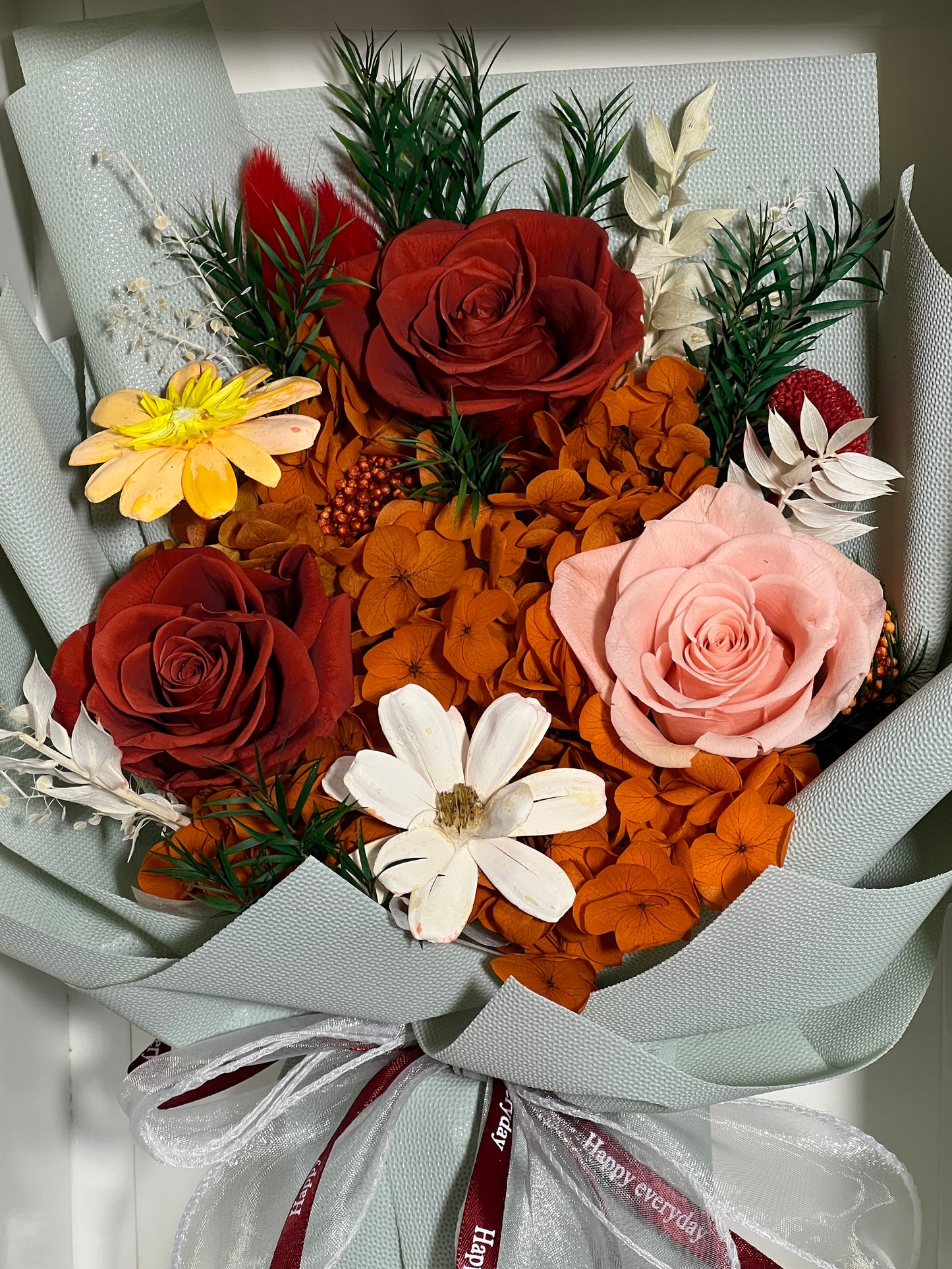 Medium Flower Bouquet - Pumpkin Spice Latte