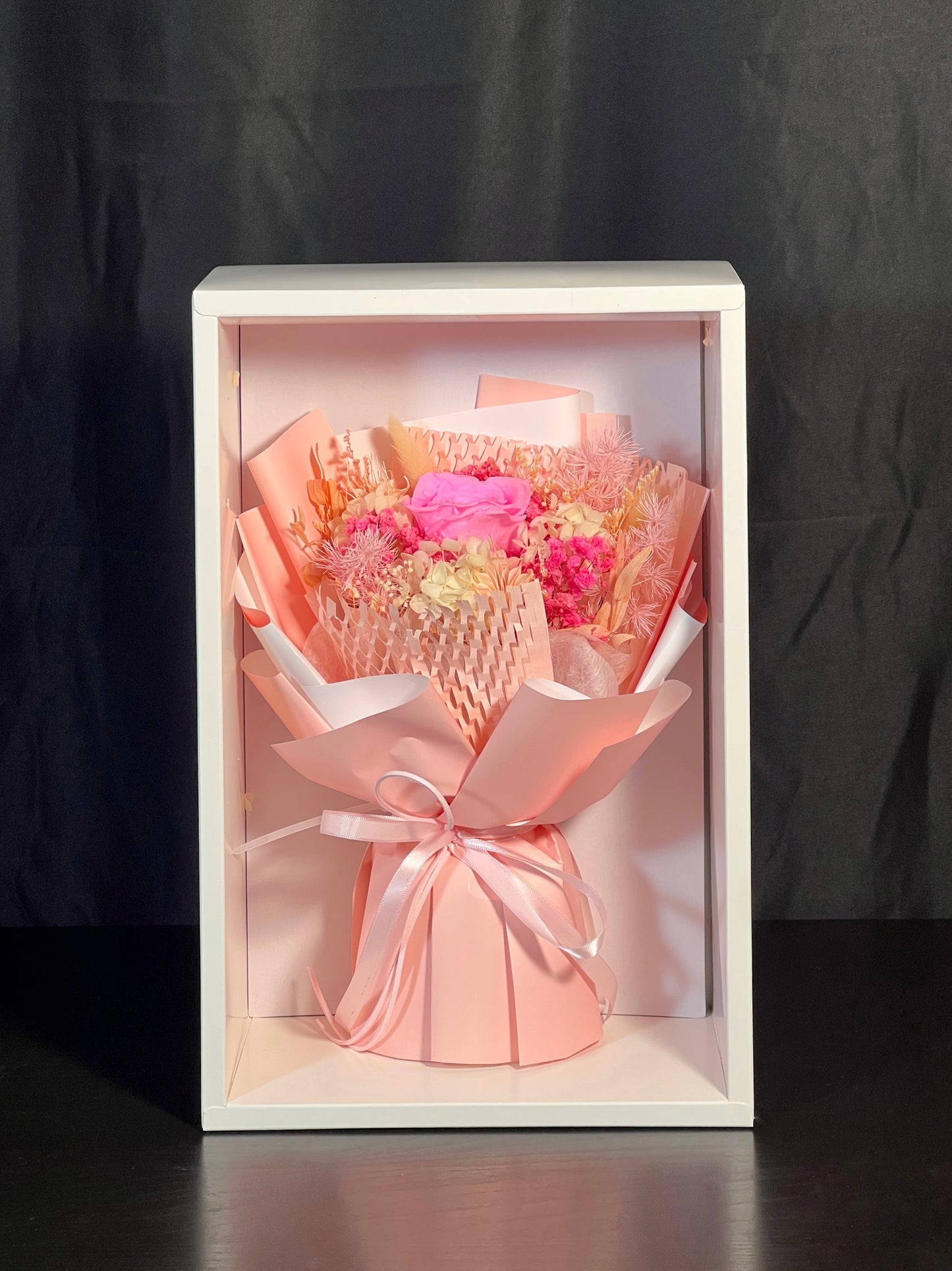 Small Flower Bouquet - Peach