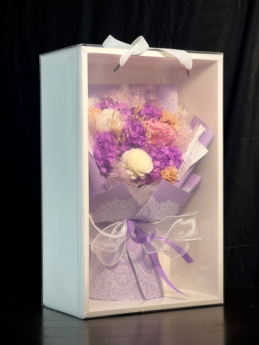 Medium Flower Bouquet - Vivid Orchid