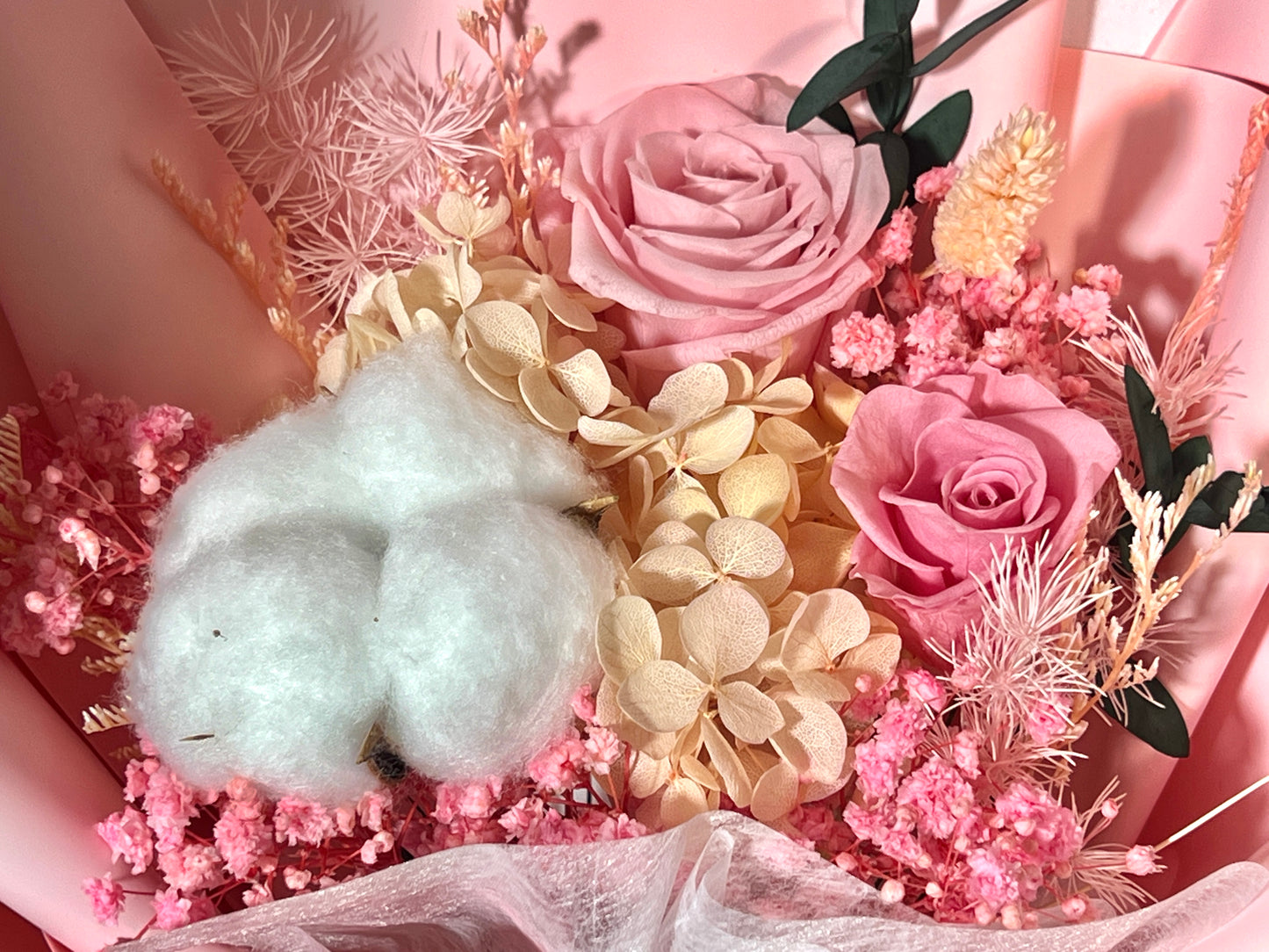 Medium Flower Bouquet - Blossom Pink