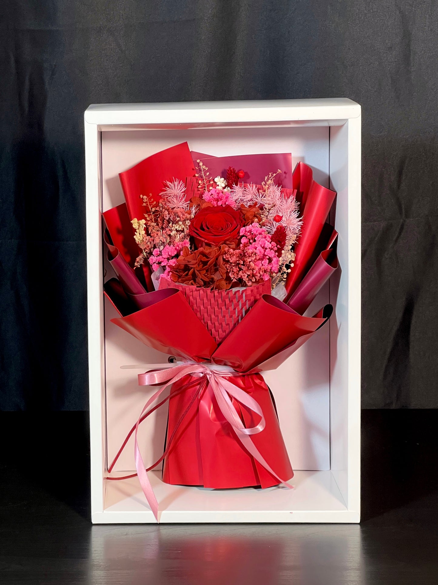 Small Flower Bouquet - Ruby