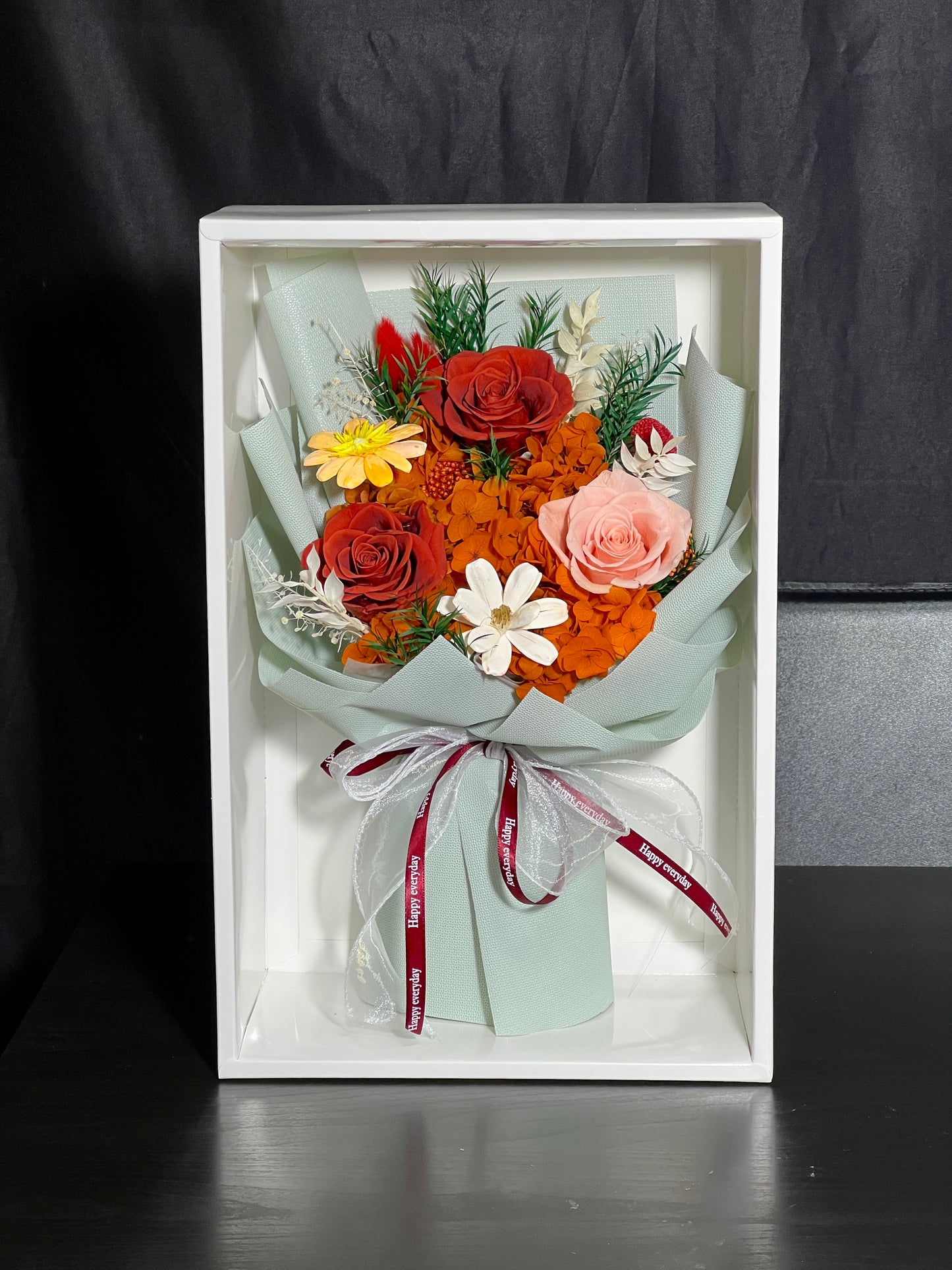 Medium Flower Bouquet - Pumpkin Spice Latte