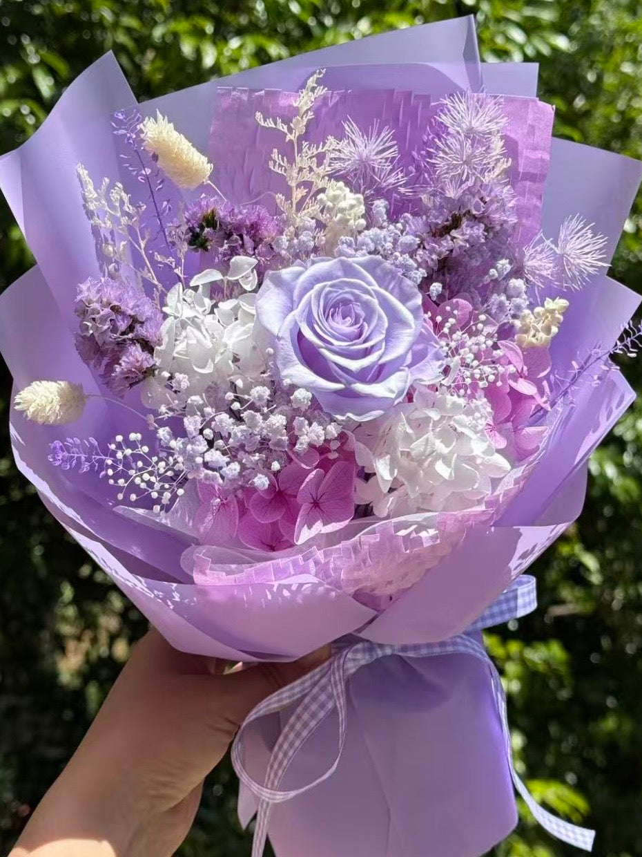 Small Flower Bouquet - Viola