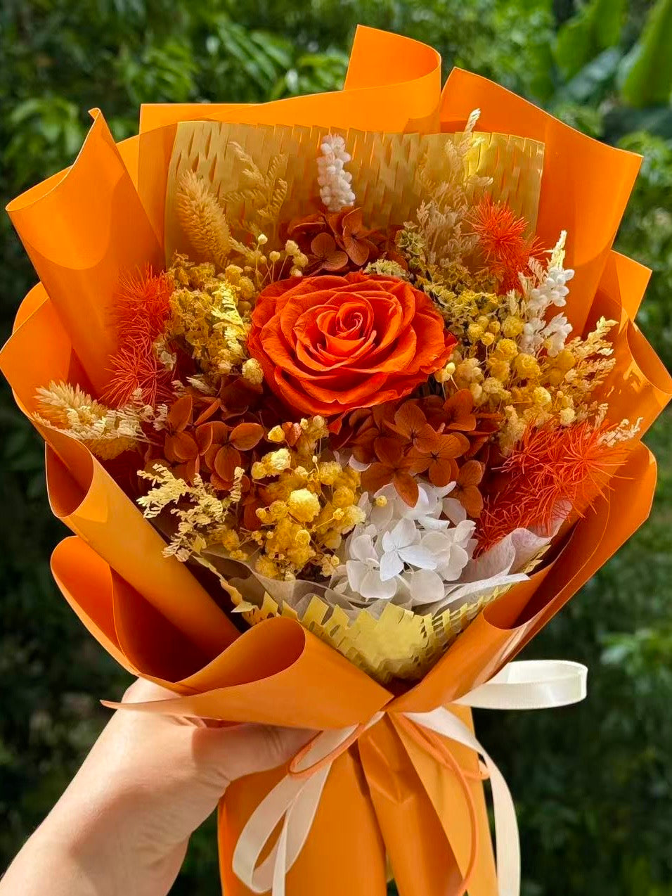 Small Flower Bouquet - Maple