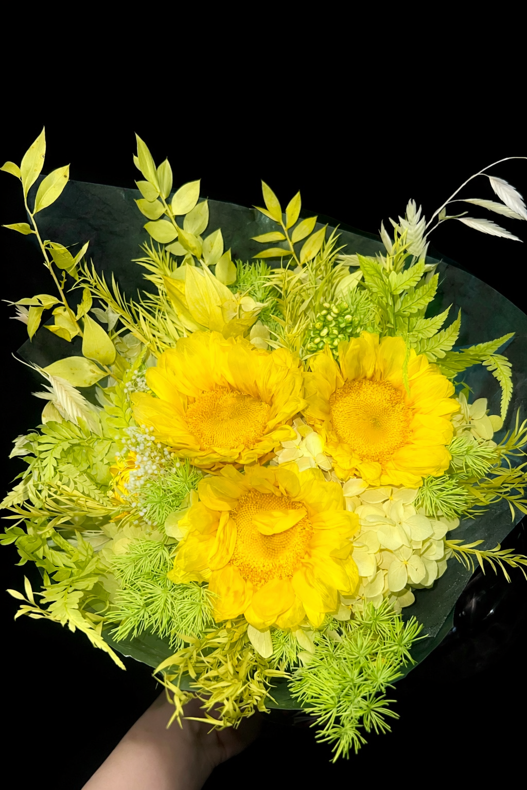 Medium Flower Bouquet - Sunflower Glow