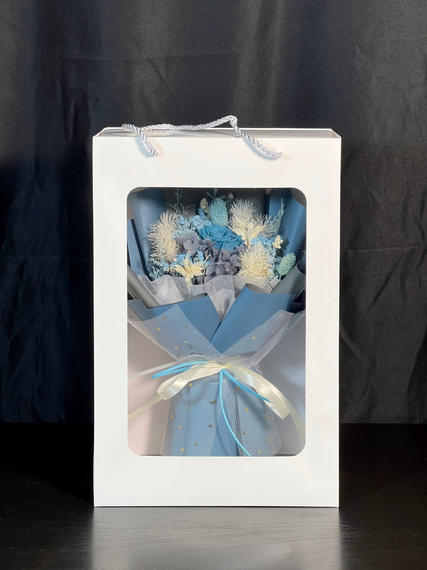 Small Flower Bouquet - Teal