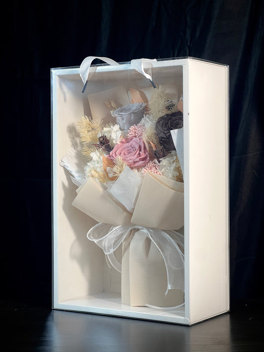 Medium Flower Bouquet - Latte Lover