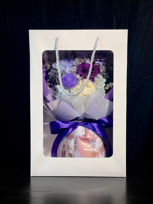 Medium Flower Bouquet - Purple Fantasy