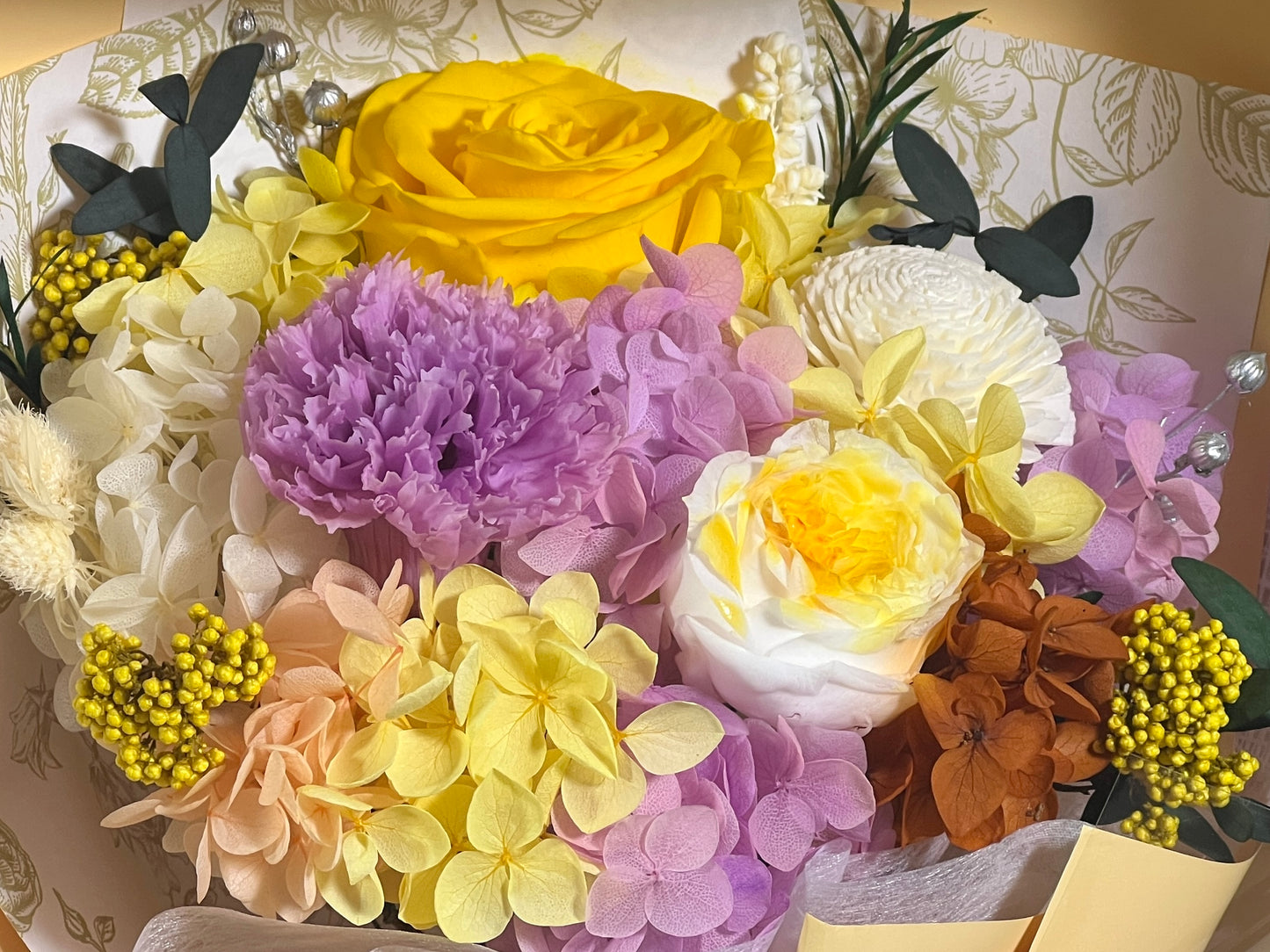 Medium Flower Bouquet - Rapunzel’s Charm