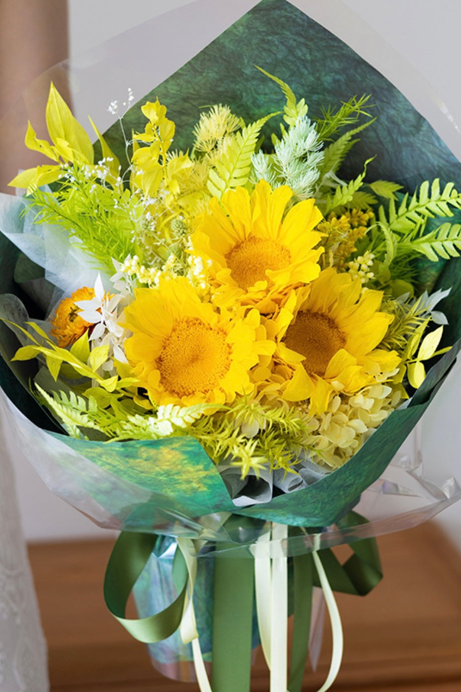 Medium Flower Bouquet - Sunflower Glow