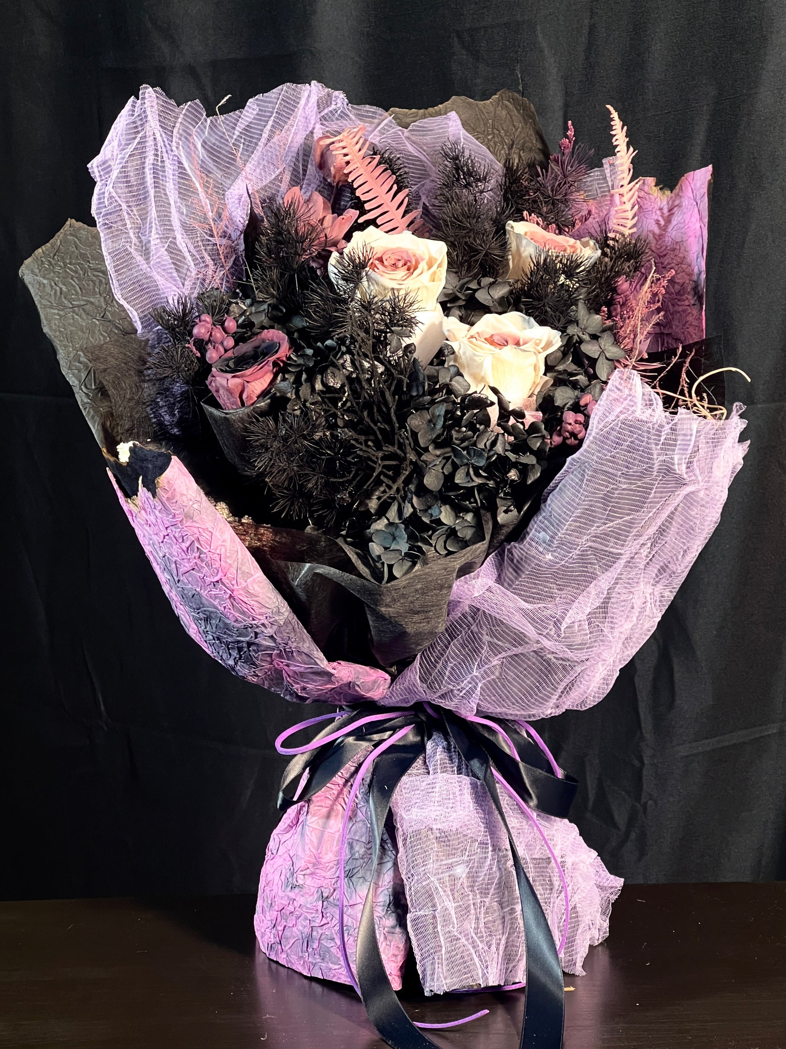 Deluxe Large Flower Bouquet - Forbidden Plums – Flowers Of The Flock