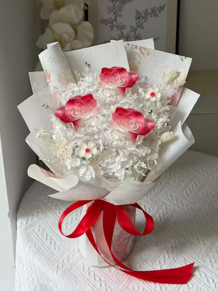 Medium Flower Bouquet - Pure Love