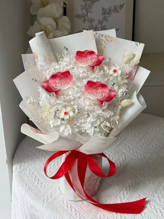 Medium Flower Bouquet - Pure Love