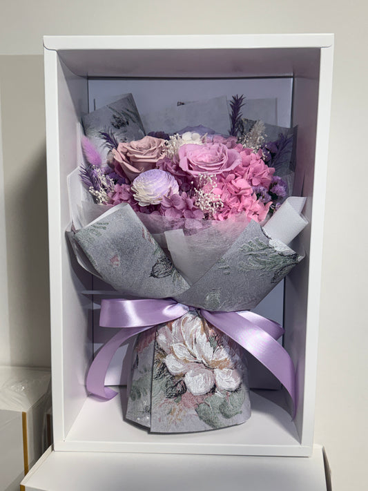 [NEW ARRIVALS] Medium Flower Bouquet - Silver Mist