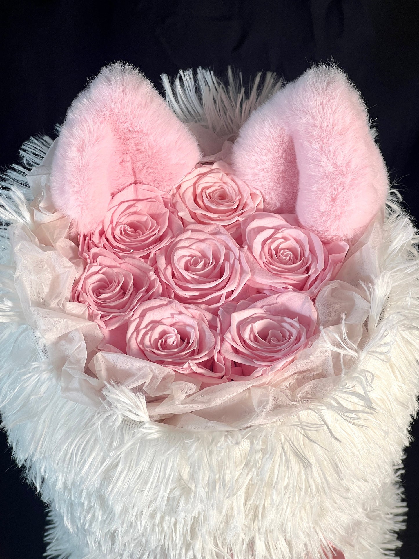 Medium Flower Bouquet - Pink Kitty